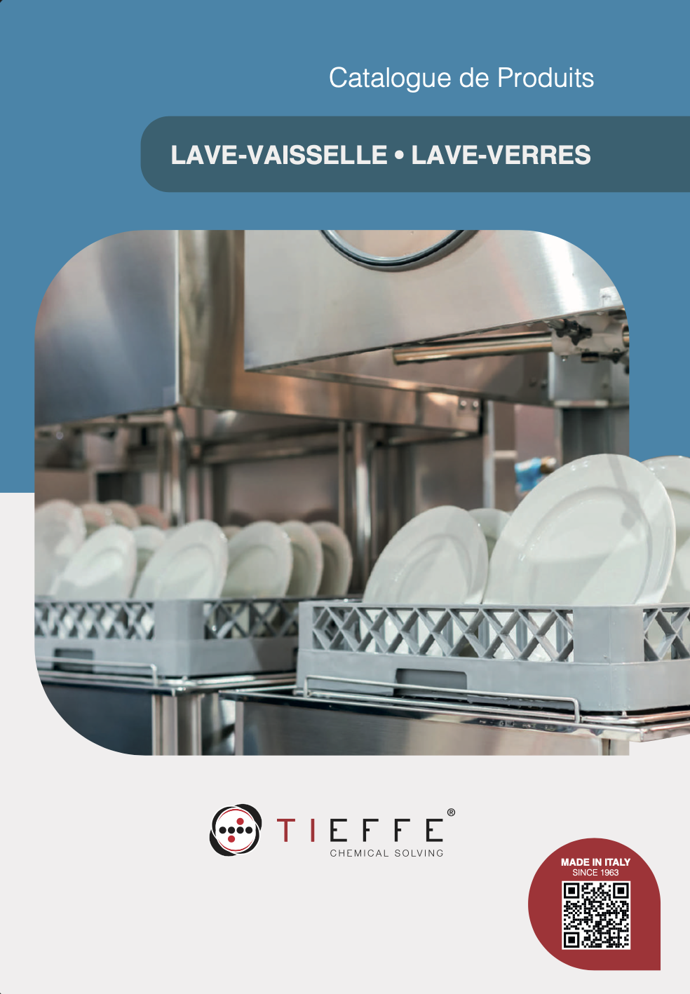 download brochure, Lavage de vaisselle en machine professionnelles